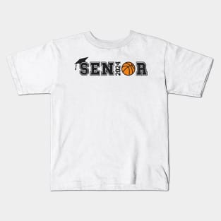 Senior 2024 Basketball Kids T-Shirt